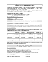 séance du 18 février 2025