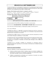 séance du 9 septembre 2025