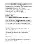 Séance du 3 mars 2026